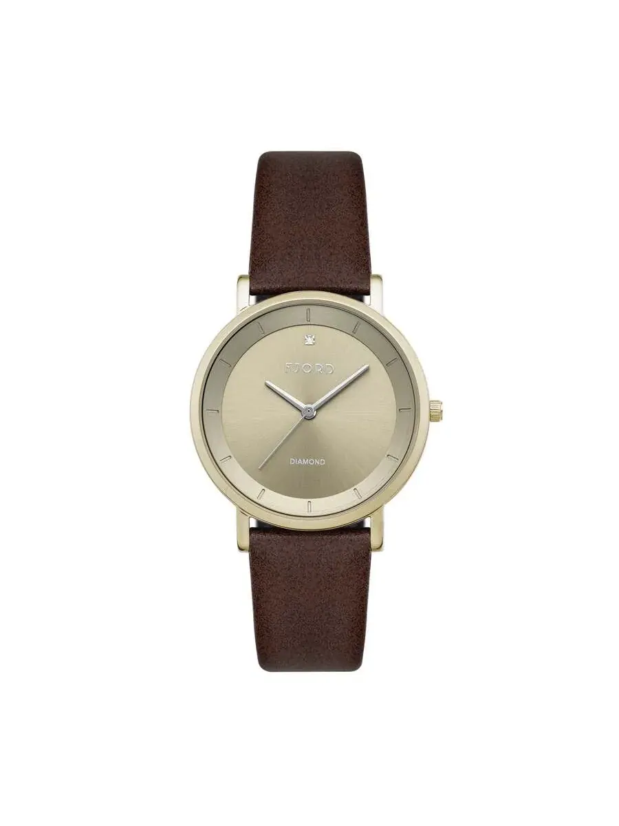 Женские часы Fjord Jensen с серым циферблатом FJ-6062-03 — серебристый