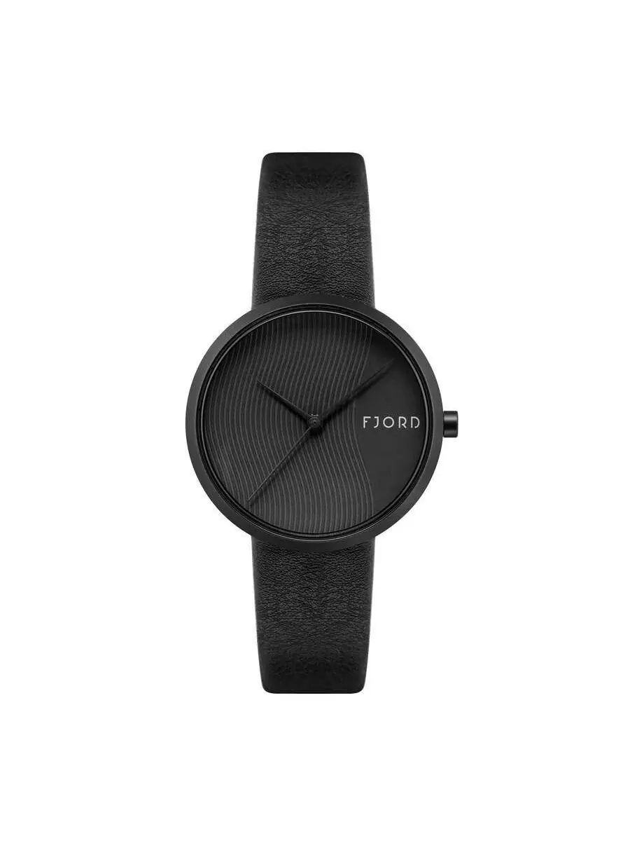Женские часы Fjord Laurens с черным циферблатом FJ-6059-02 — черный