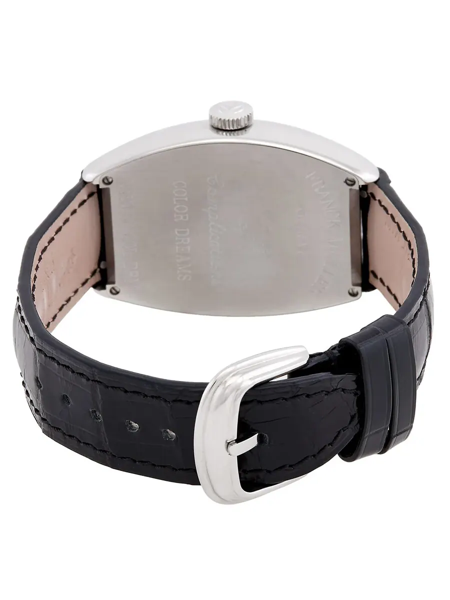 Женские часы Franck Muller Cintree Curvex Automatic с белым циферблатом 5850 SC COL DR AC BK — изображение 3 из 3