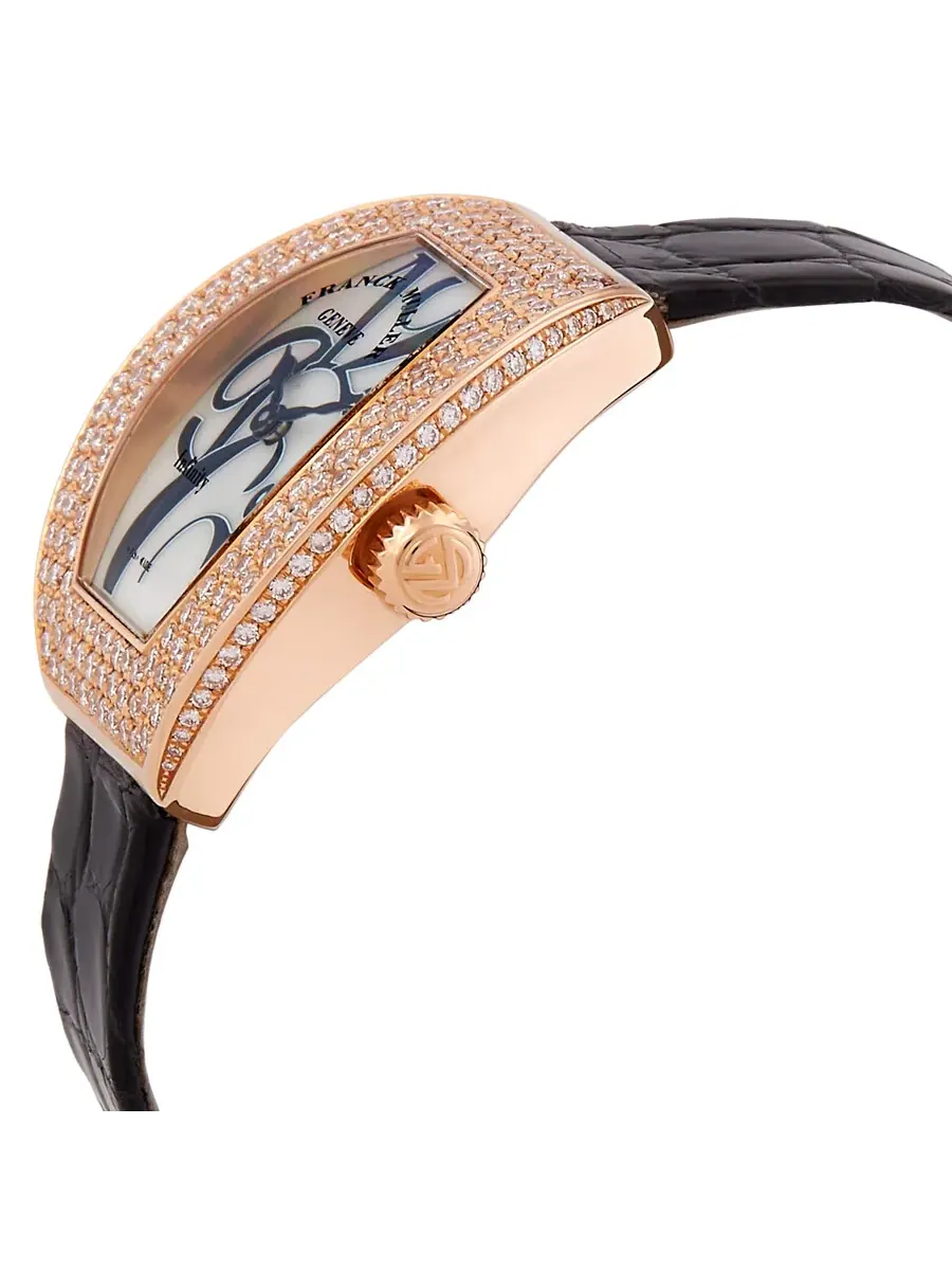 Женские кварцевые часы Franck Muller Infinity с бриллиантами, модель 3530 QZ A D3 5N — изображение 2 из 3, оттенок перламутр