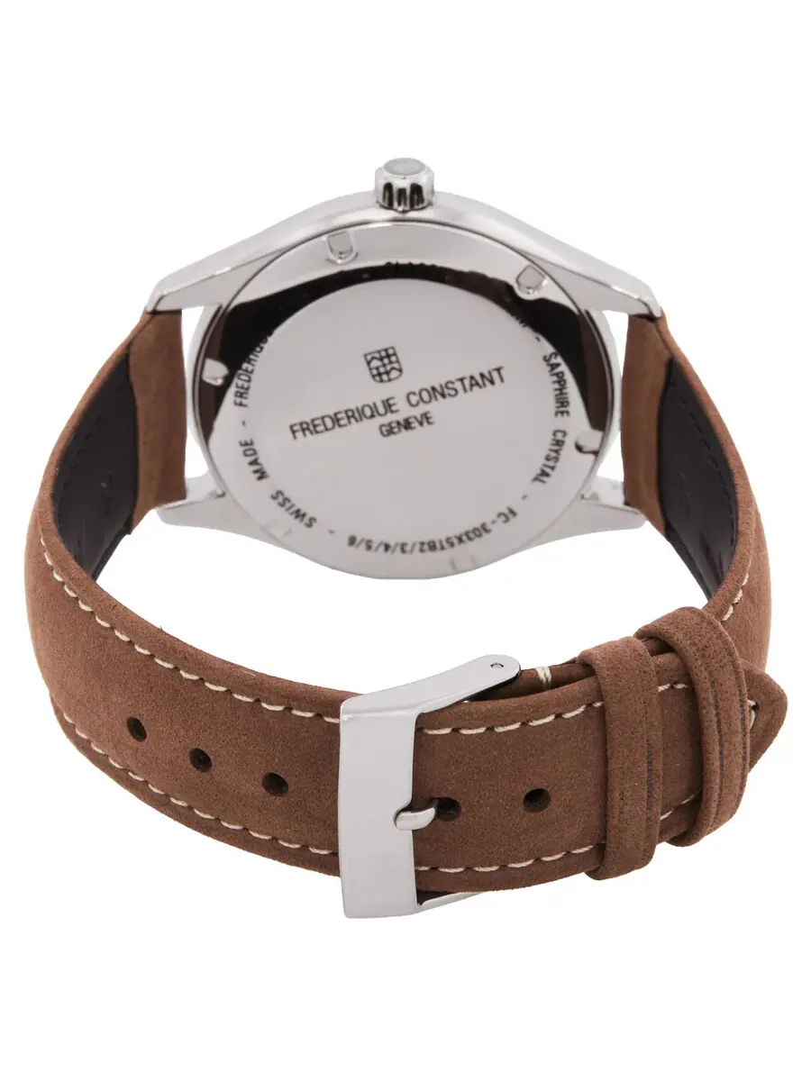 Мужские часы Frederique Constant Classic Automatic с серебристым циферблатом FC-303NS5B6 — изображение 3 из 3