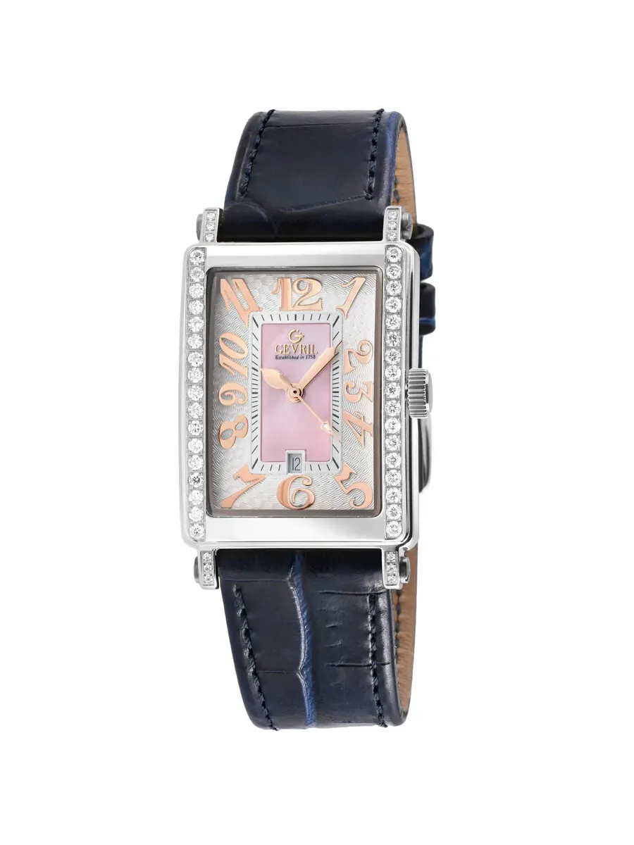 Женские часы Gevril Avenue of Americas Mini 7248RE — изображение 1 из 3, оттенок серебряный
