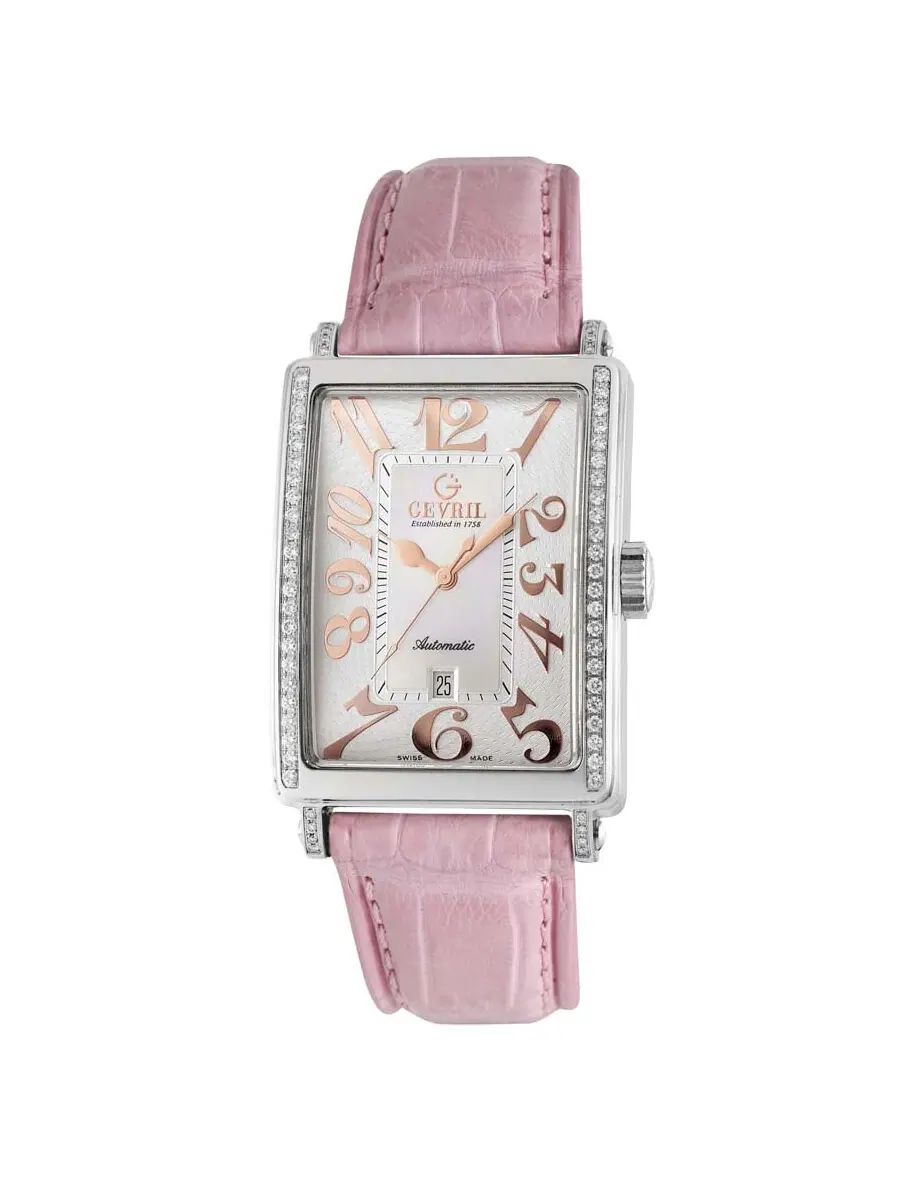 Женские часы Gevril Glamour Automatic 6208RE — изображение 1 из 1, оттенок серебряный
