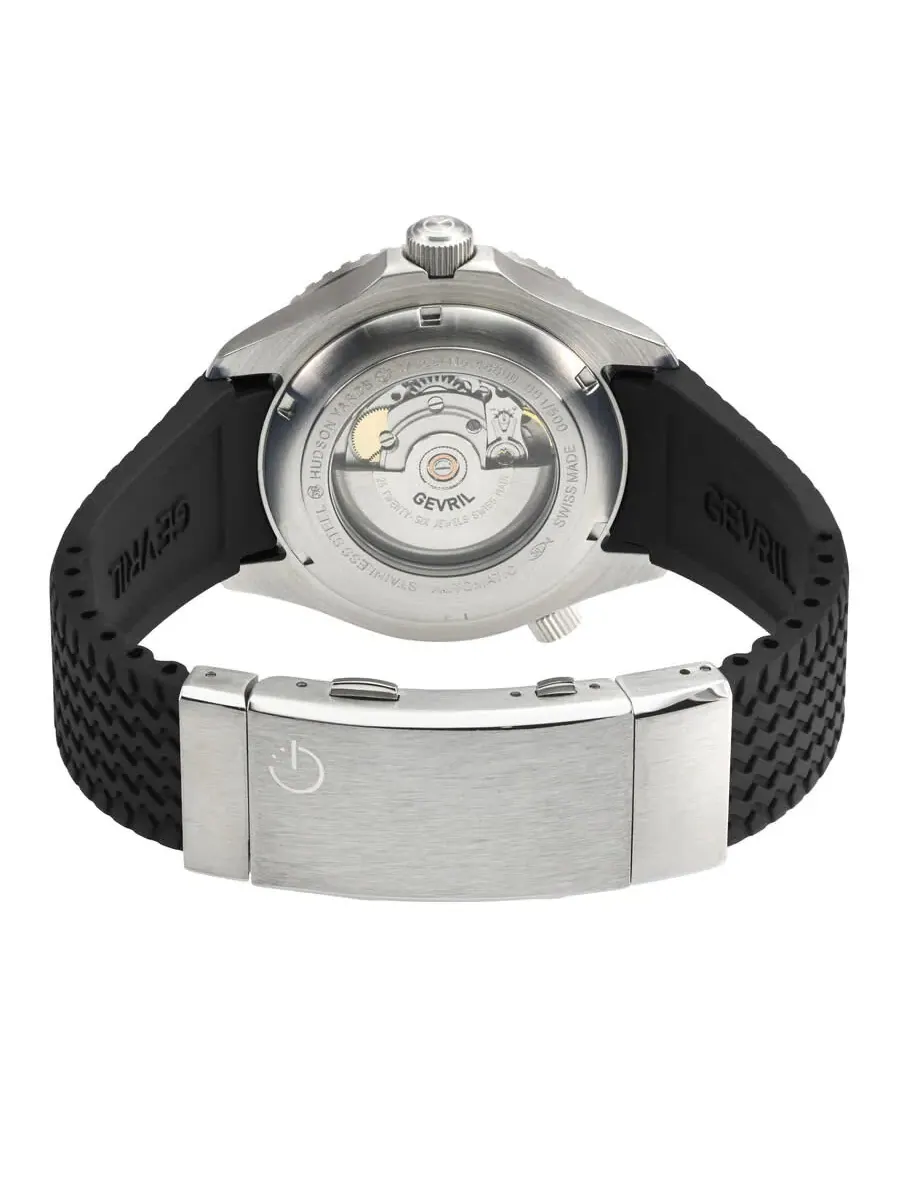 Мужские часы Gevril Hudson Yards Automatic с черным циферблатом 48800R — изображение 2 из 3, оттенок черный