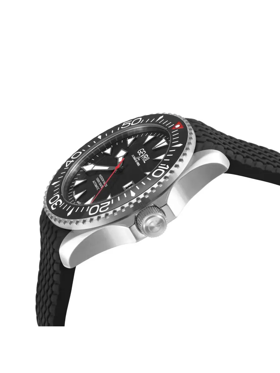 Мужские часы Gevril Hudson Yards Automatic с черным циферблатом 48800R — изображение 3 из 3, оттенок черный