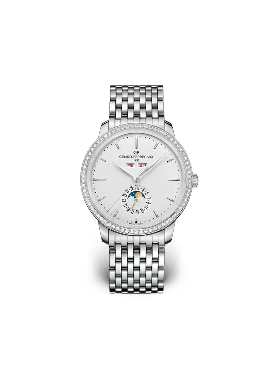 Мужские часы Girard Perregaux 1966 Automatic 49535D11A131-11A — изображение 1 из 1, оттенок серебряный