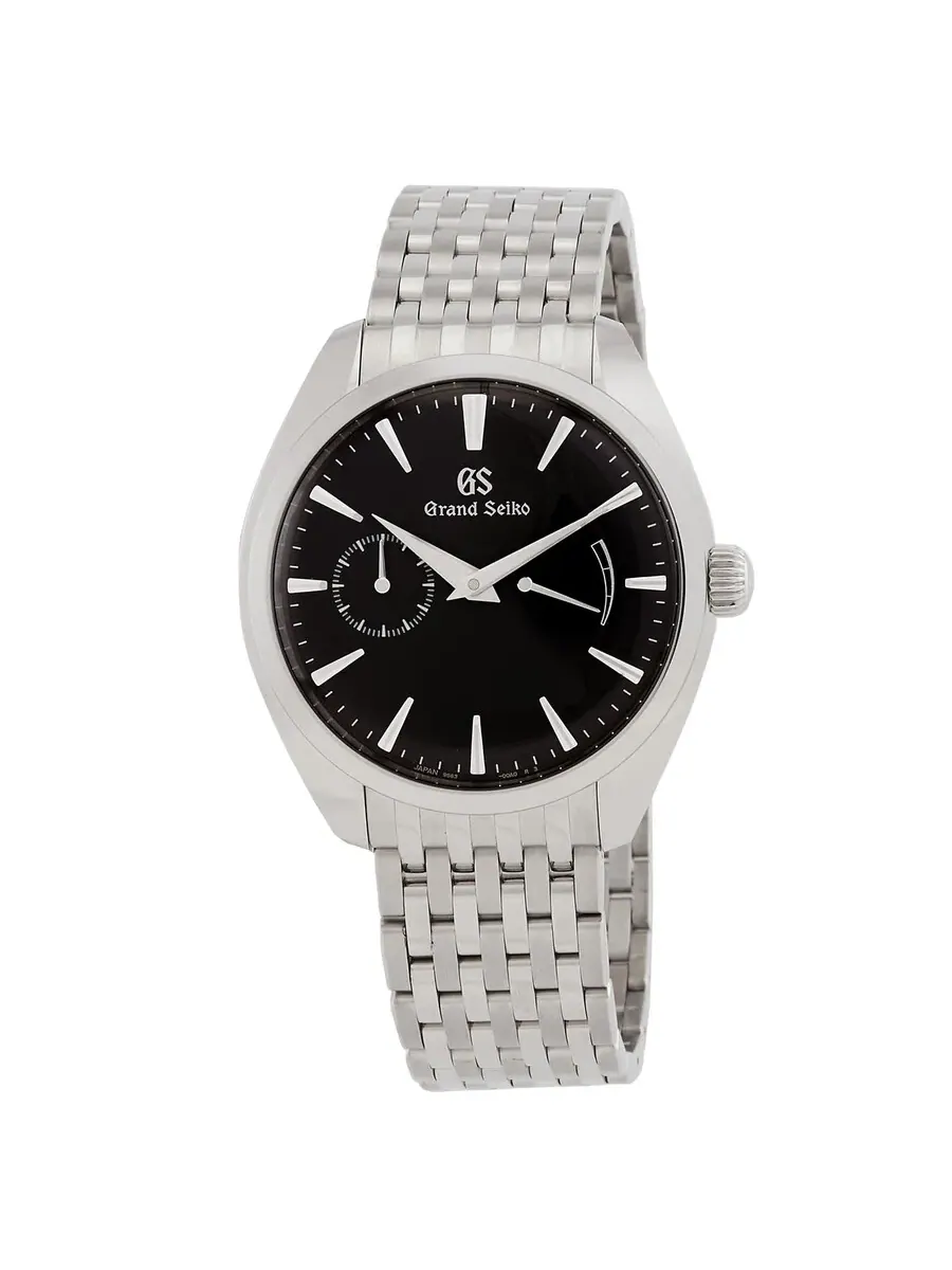 Женские механические часы Grand Seiko Elegance с серым циферблатом SBGK009G — серебристый