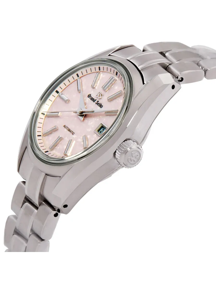 Женские часы Grand Seiko Heritage с автоматическим механизмом и розовым циферблатом STGK031G — изображение 2 из 3