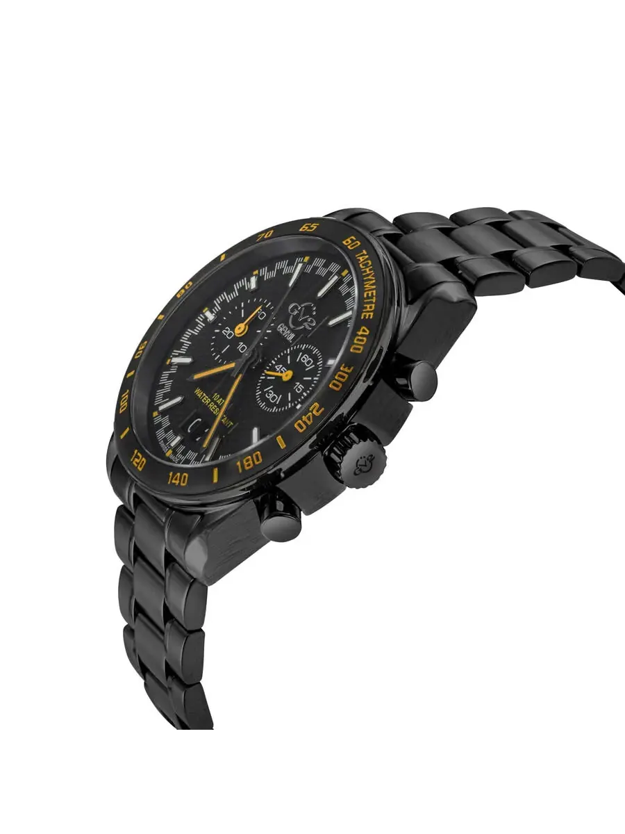 Мужские часы GV2 от Gevril Freccia Chronograph Quartz с черным циферблатом 42902B Gv2 By Gevril — изображение 3 из 3