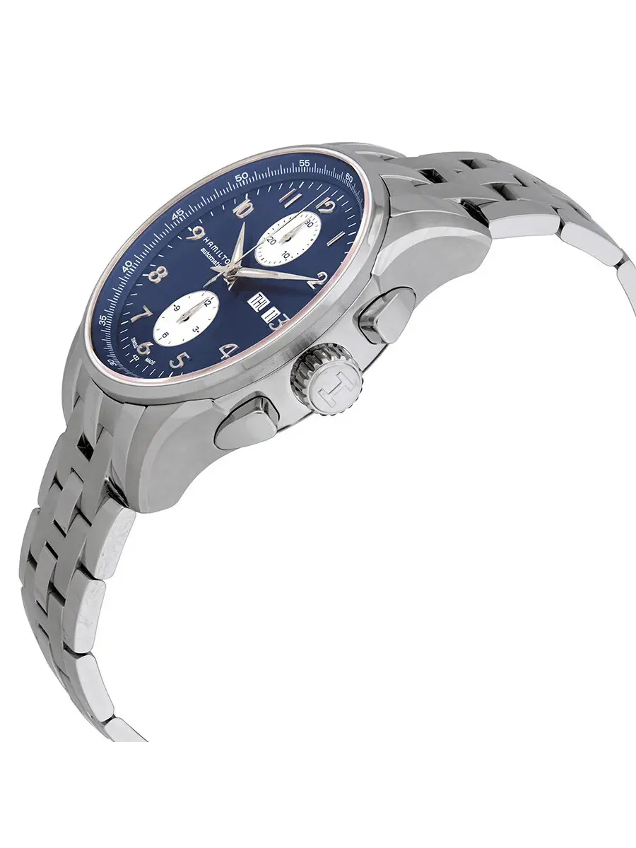Мужские часы Hamilton Jazzmaster Automatic Chronograph H32766143 — изображение 2 из 3, оттенок серебряный