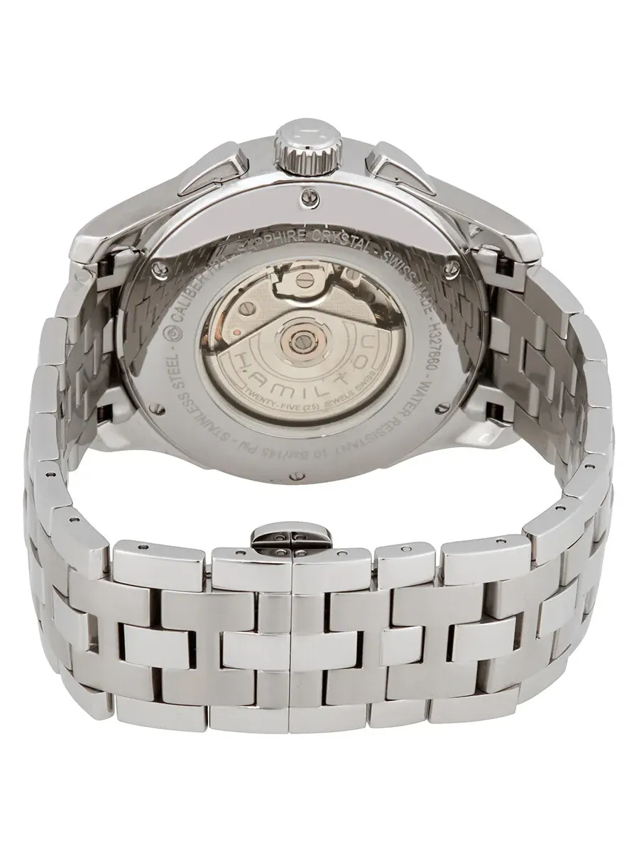 Мужские часы Hamilton Jazzmaster Automatic Chronograph H32766143 — изображение 3 из 3, оттенок серебряный