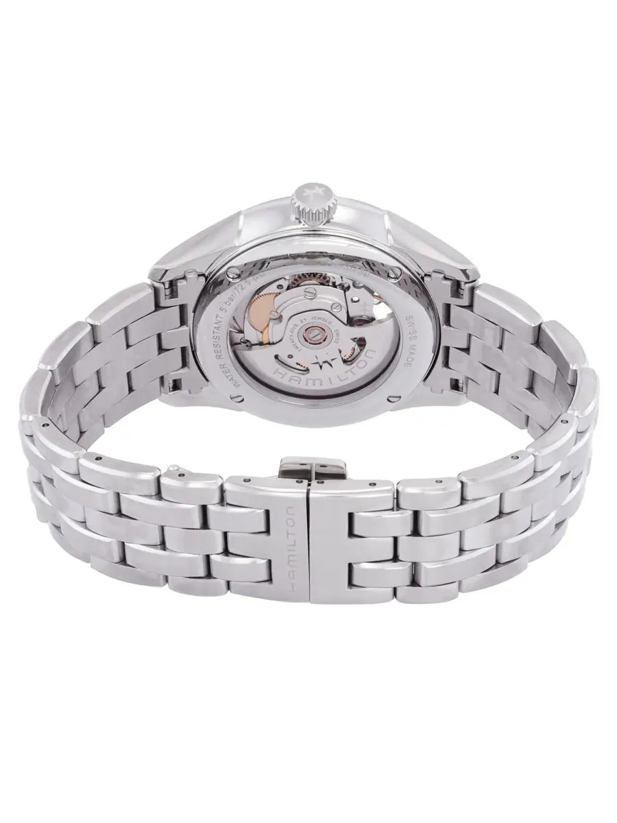 Часы Hamilton Jazzmaster Open Heart Auto Automatic с серебристым циферблатом H32675151 — изображение 3 из 3