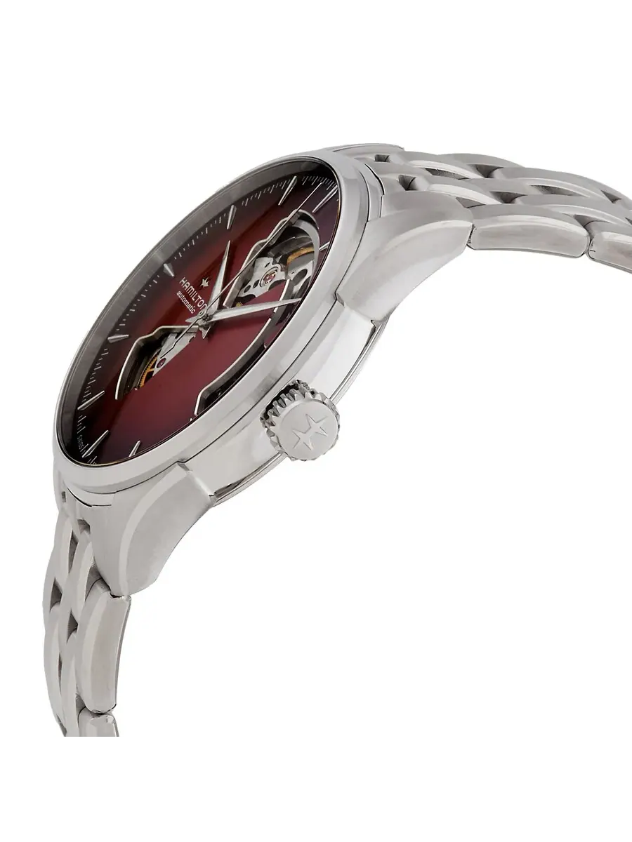 Часы Hamilton Jazzmaster Open Heart Auto Automatic H32675170 — изображение 2 из 3, оттенок серебряный
