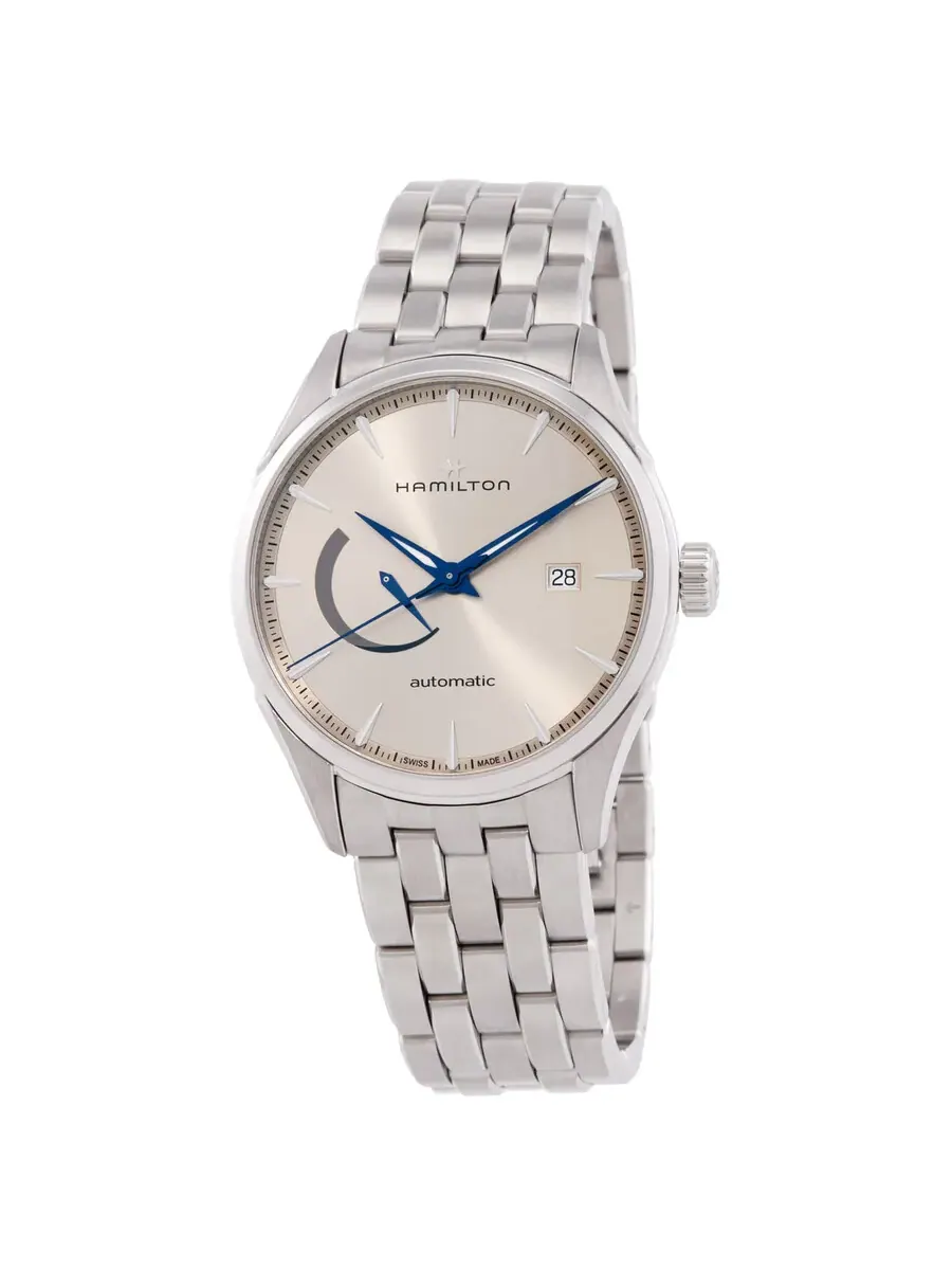 Мужские часы Hamilton Jazzmaster Power Reserve с автоматическим механизмом H32635122 — изображение 1 из 3, оттенок бежевый