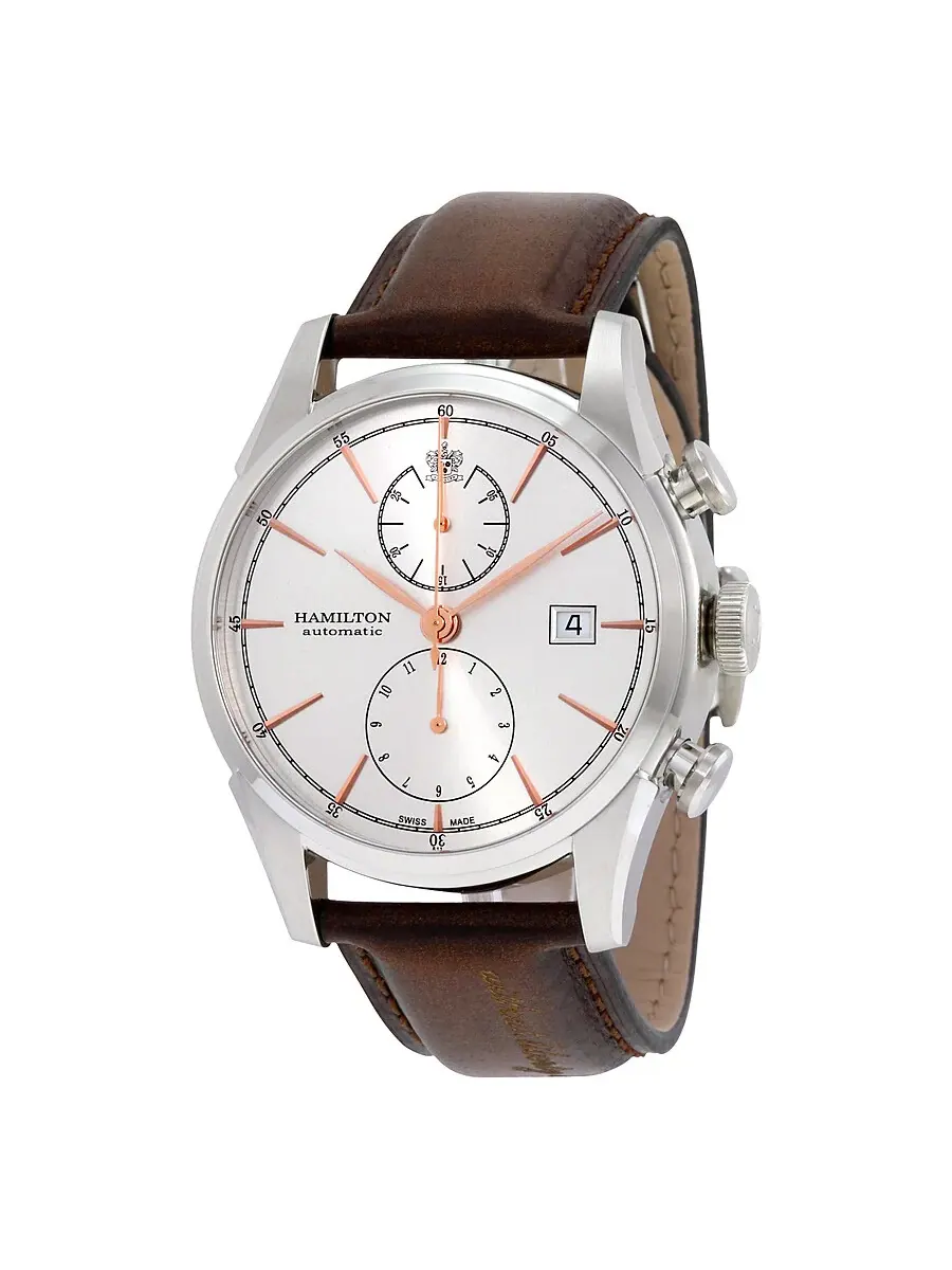 Мужские часы Hamilton Jazzmaster Spirit of Liberty Automatic H32416581 — изображение 1 из 3, оттенок серебряный