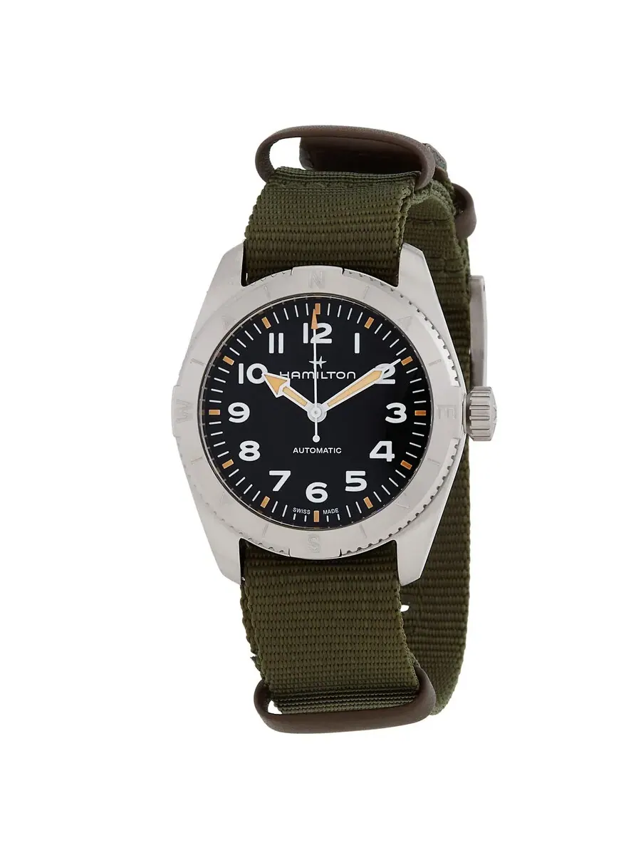 Часы Hamilton Khaki Field Expedition Auto с черным циферблатом H70315931