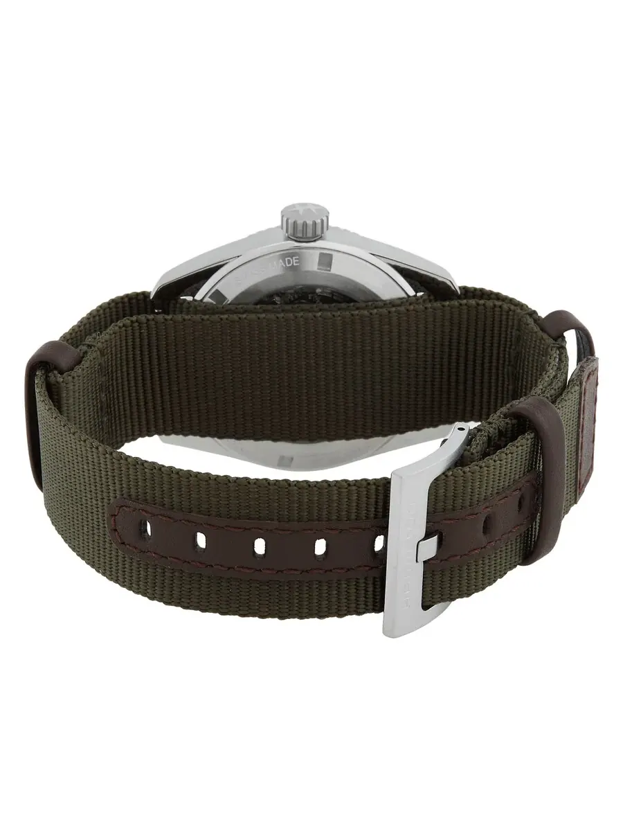 Часы Hamilton Khaki Field Expedition Auto с черным циферблатом H70315931 — изображение 3 из 3, оттенок серебряный