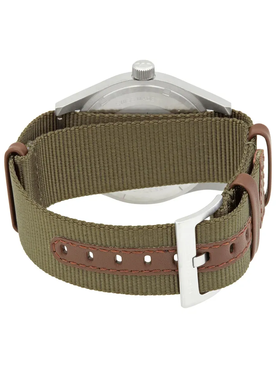Мужские часы Hamilton Khaki Field с ручным заводом H69529913 — изображение 3 из 3, оттенок серебряный