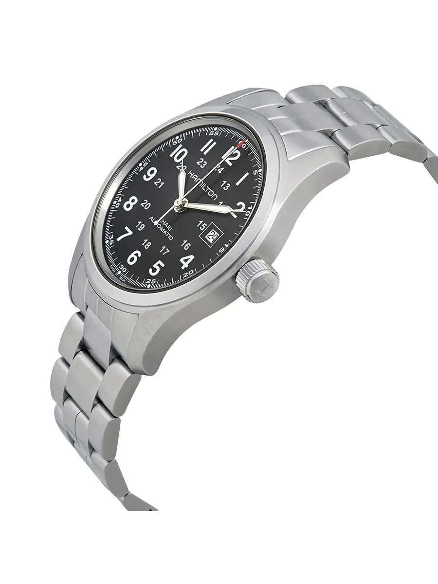 Мужские автоматические часы Hamilton Khaki Field H70515137 — изображение 2 из 4, оттенок серебряный