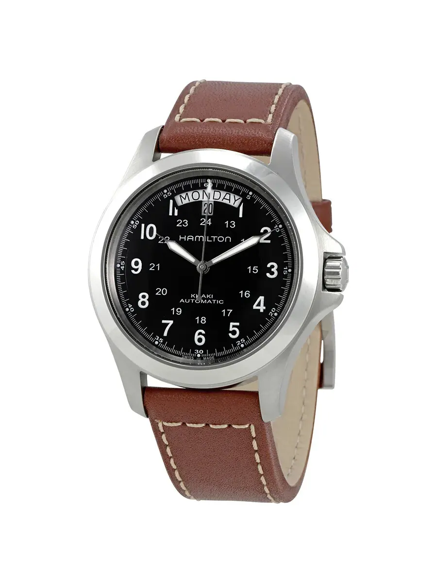 Мужские автоматические часы Hamilton Khaki King Series H64455533 — изображение 1 из 4, оттенок серебряный