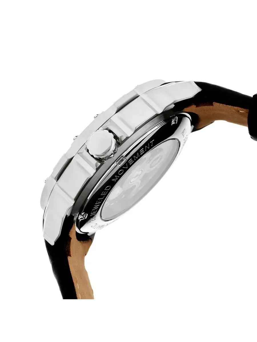 Мужские часы Heritor Carter Automatic с черным скелетонизированным циферблатом HR2504 — изображение 2 из 2