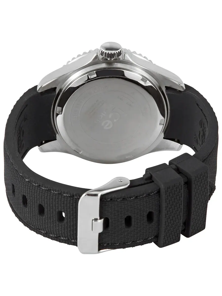 Унисекс-часы Ice-Watch с кварцевым механизмом и черным циферблатом 020377 — изображение 3 из 3, оттенок серебряный