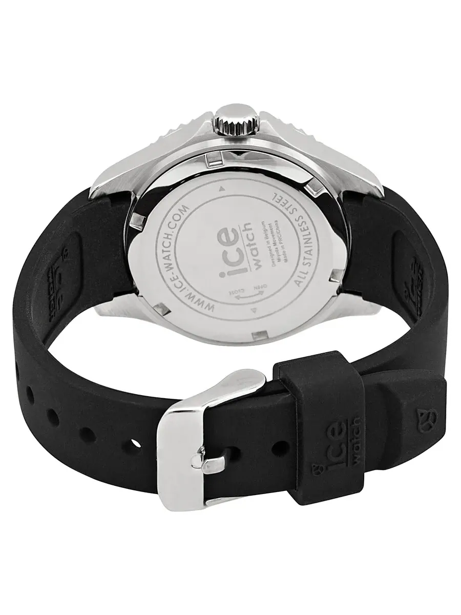Часы Ice-Watch с кварцевым механизмом, черным циферблатом, унисекс 020367 — изображение 3 из 3, оттенок черный