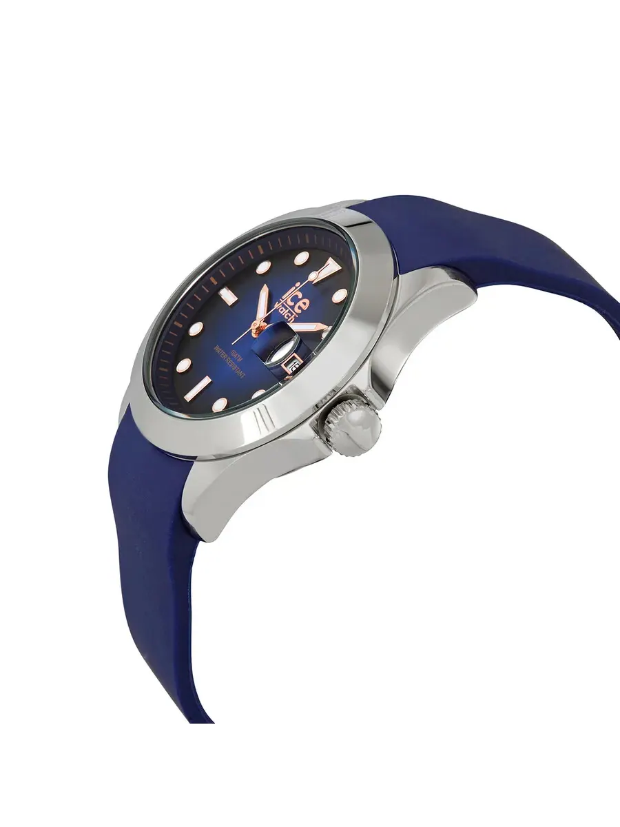 Мужские часы Ice-Watch Quartz с синим циферблатом Sunset 020387 — изображение 2 из 3, оттенок серебряный