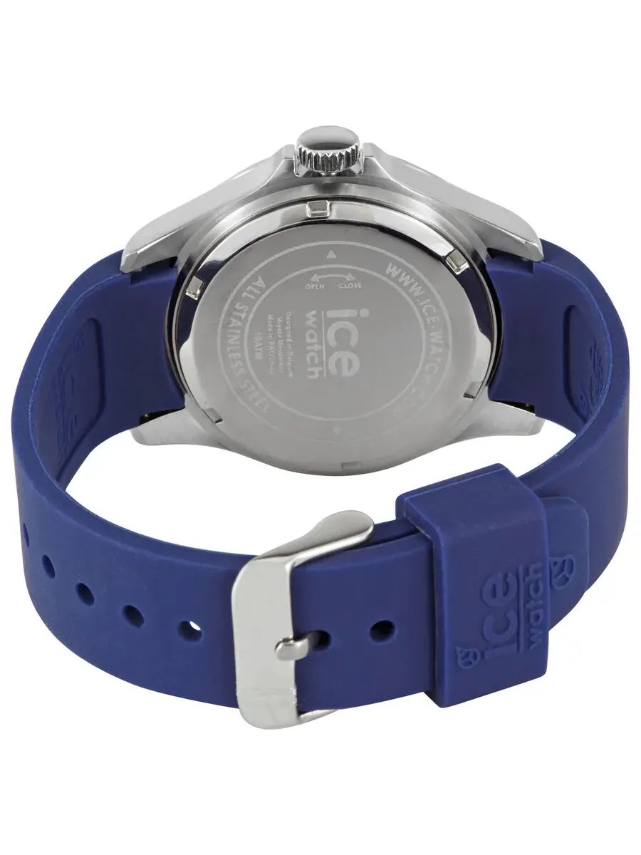 Мужские часы Ice-Watch Quartz с синим циферблатом Sunset 020387 — изображение 3 из 3, оттенок серебряный