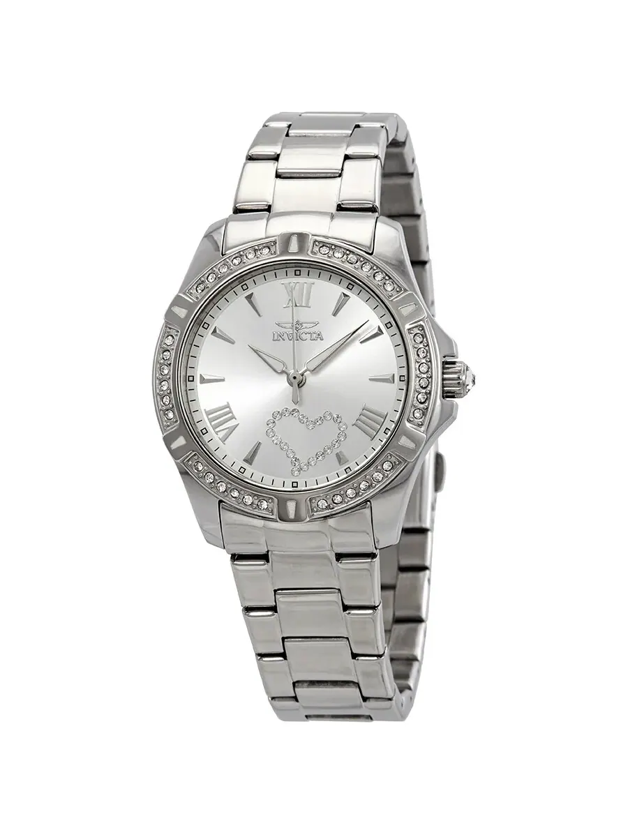 Женские часы Invicta Angel 21383 — серебристый