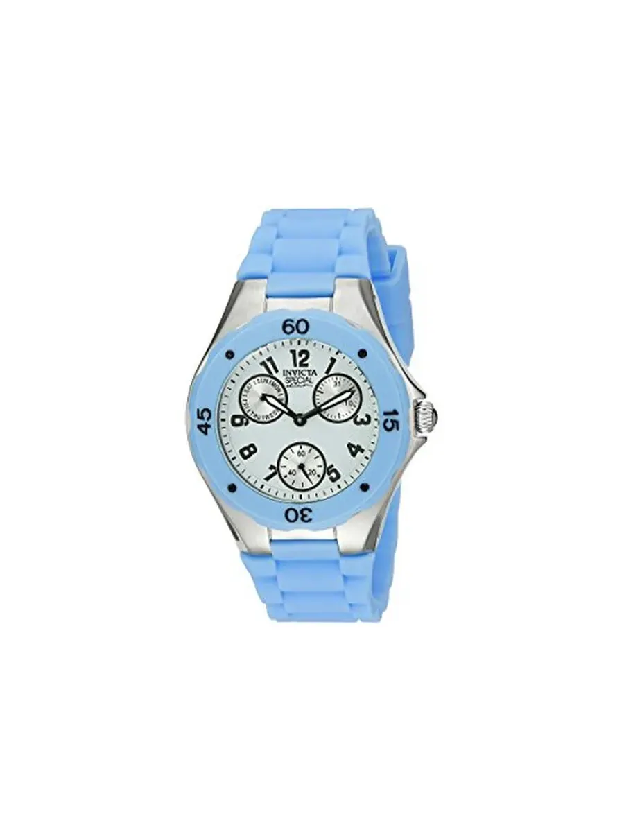 Женские часы Invicta Angel с белым многофункциональным циферблатом 18795 — белый