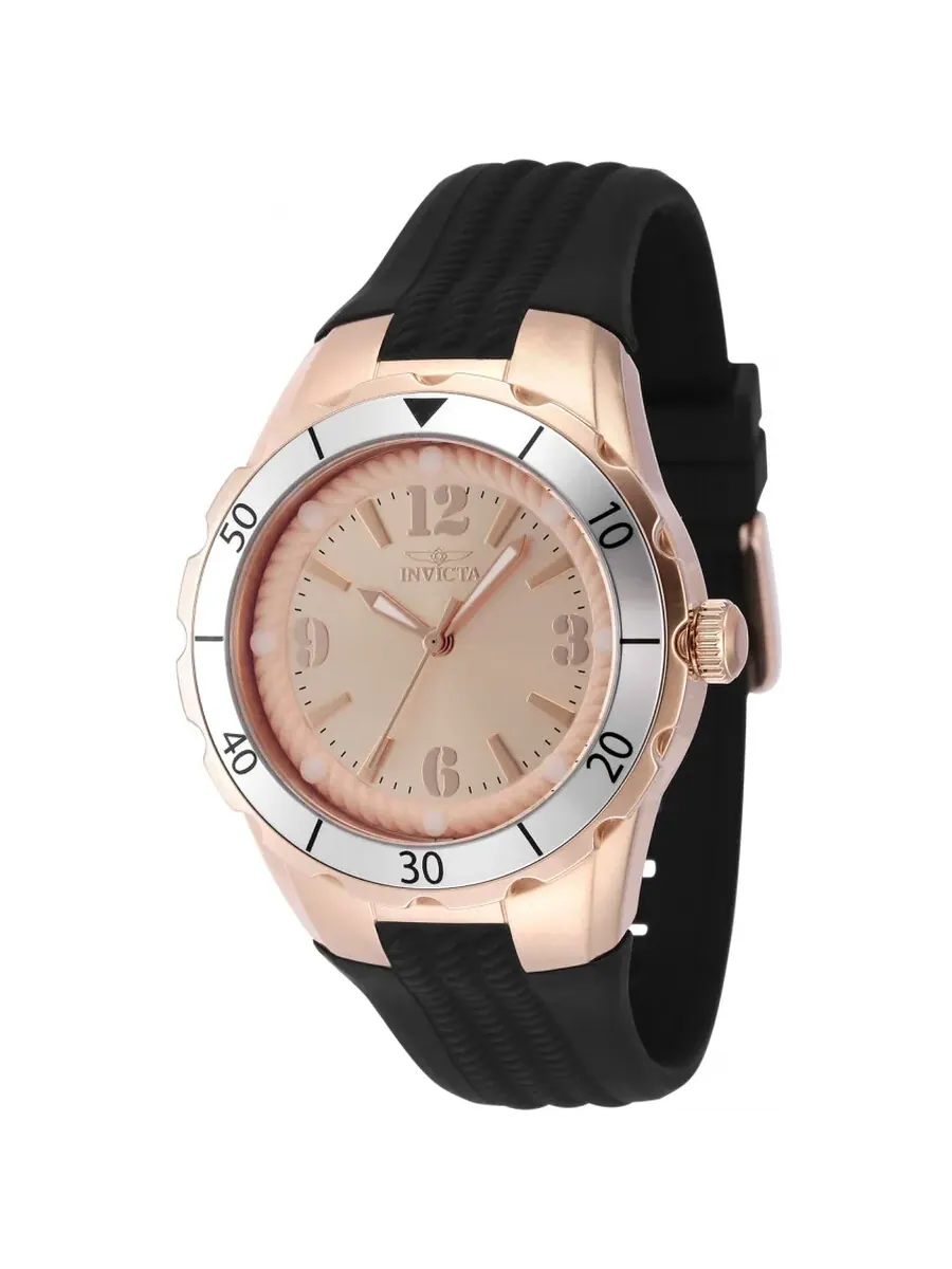 Женские кварцевые часы Invicta Angel Quartz с циферблатом цвета розового золота, модель 48854 — изображение 1 из 1