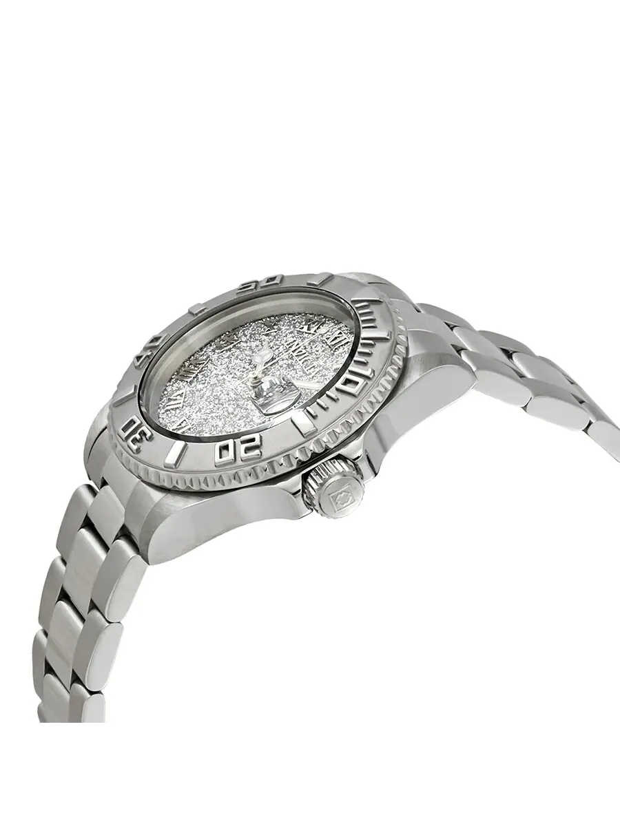 Женские часы Invicta Angel с серебристым блестящим циферблатом из нержавеющей стали 22706 — изображение 2 из 3