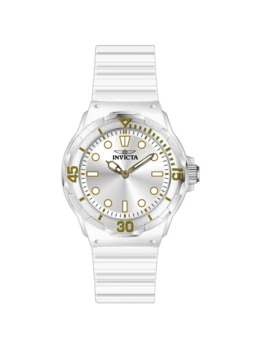 Женские часы Invicta Celestial Quartz с серебристым циферблатом 49204 — изображение 1 из 1, оттенок белый