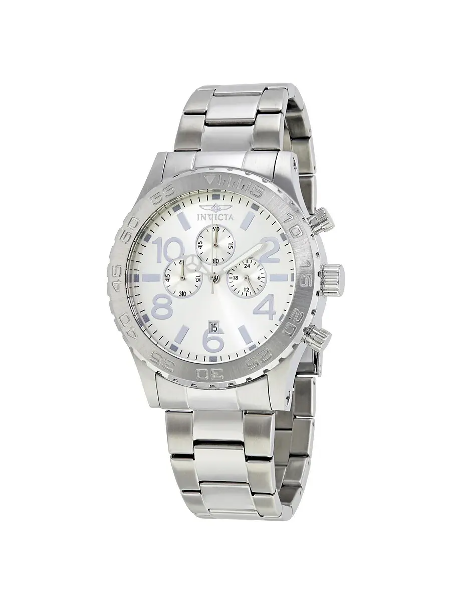 Мужские часы Invicta Elegant Ocean Chronograph 1269 — изображение 1 из 4, оттенок серебряный