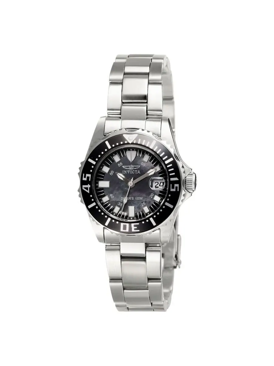 Женские часы Invicta Lady Pro Diver с перламутровым циферблатом 2959 — изображение 1 из 1, оттенок серебряный