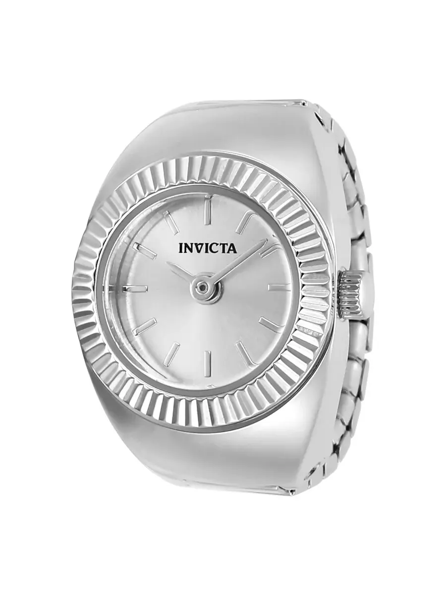 Женские часы Invicta Mini Angel с кварцевым механизмом, серебристым циферблатом 48946 — изображение 1 из 1