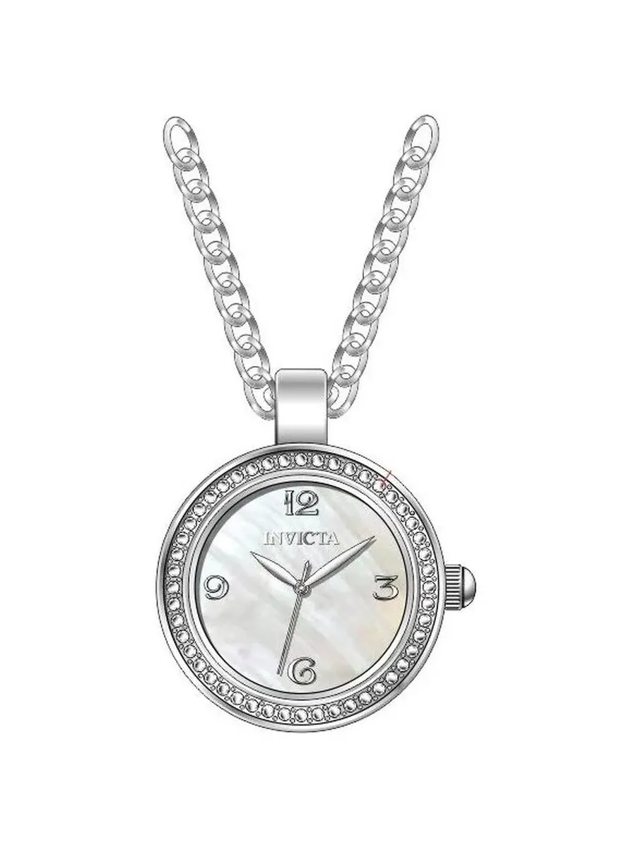 Женские часы Invicta Mini Angel с кварцевым механизмом, белым циферблатом, модель 49931 — изображение 1 из 1