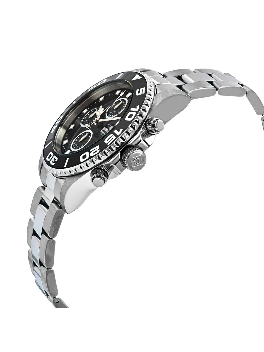 Мужские часы Invicta Pro Diver Chronograph с черным циферблатом 28689 — изображение 2 из 3, оттенок черный