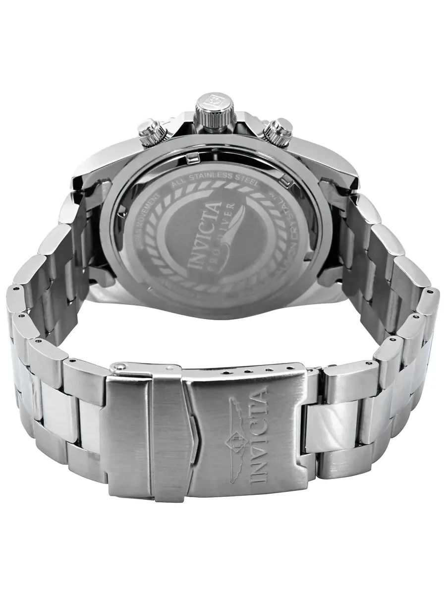 Мужские часы Invicta Pro Diver Chronograph с черным циферблатом 28689 — изображение 3 из 3, оттенок черный