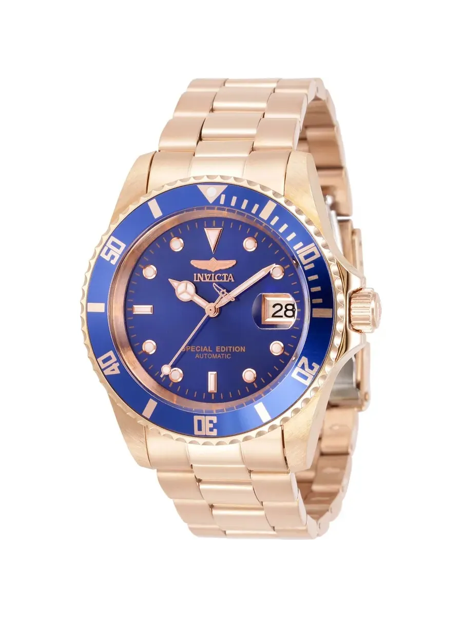 Мужские механические часы Invicta Pro Diver Store Exclusive с синим циферблатом 30601 — изображение 1 из 1, оттенок синий