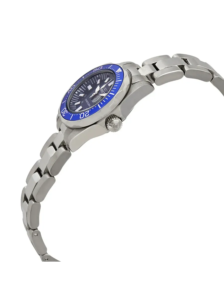Женские часы Invicta Sapphire Diver с синим циферблатом и корпусом из нержавеющей стали, артикул 7060 — изображение 2 из 3