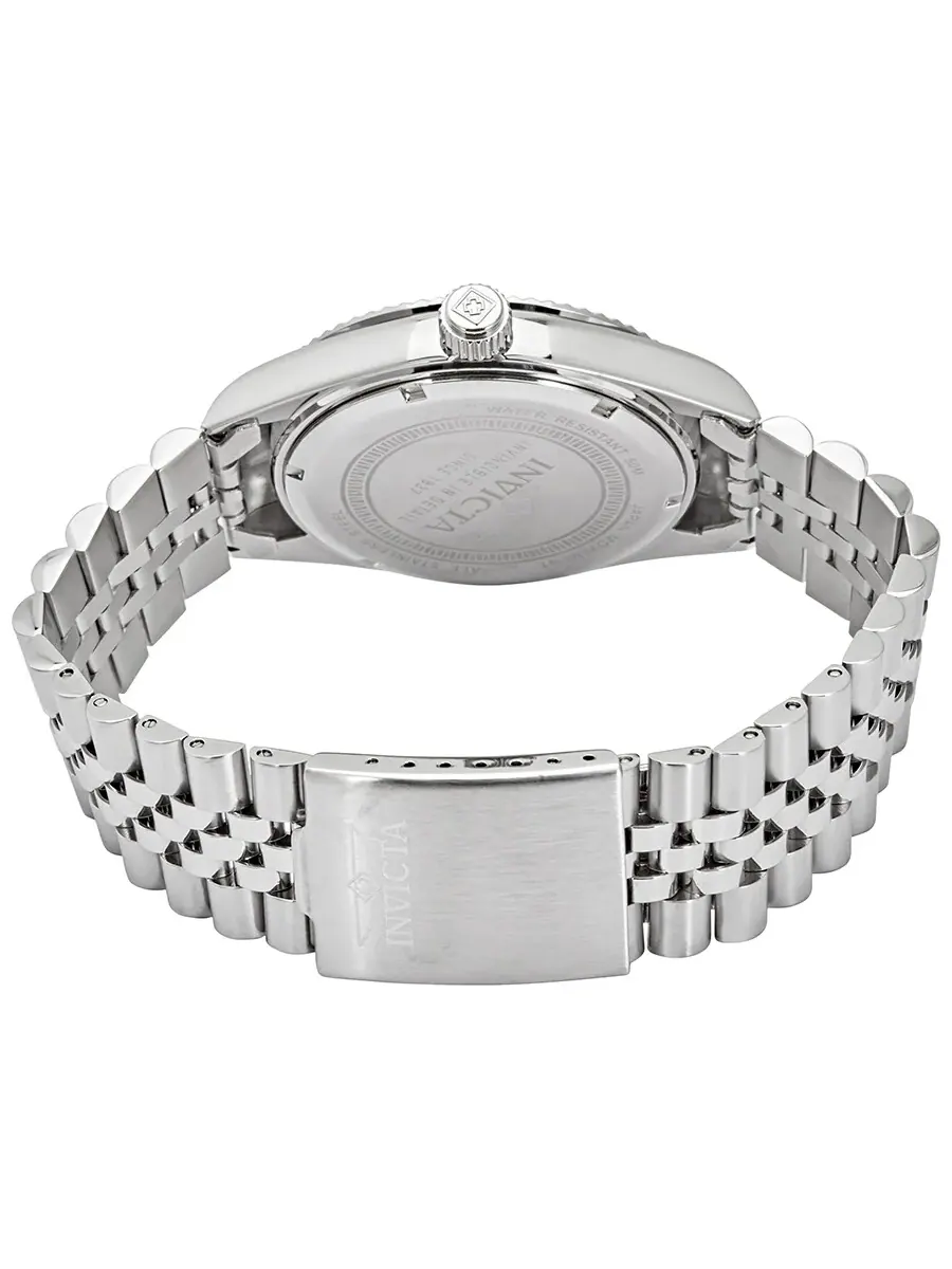 Мужские часы Invicta Specialty с черным циферблатом и стальным корпусом 29372 — изображение 3 из 3, оттенок серебряный