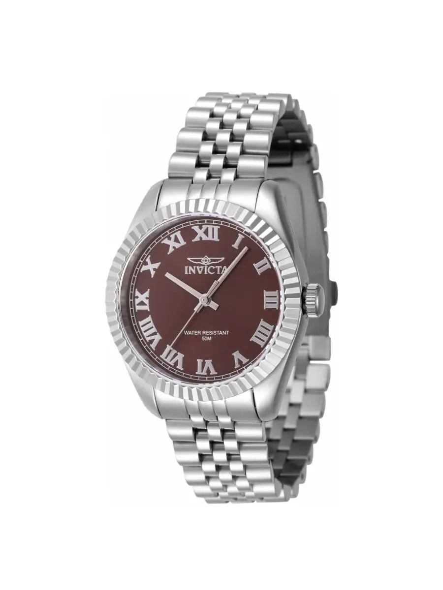 Женские часы Invicta Specialty с кварцевым механизмом и медным циферблатом 47412 — изображение 1 из 1, оттенок серебряный