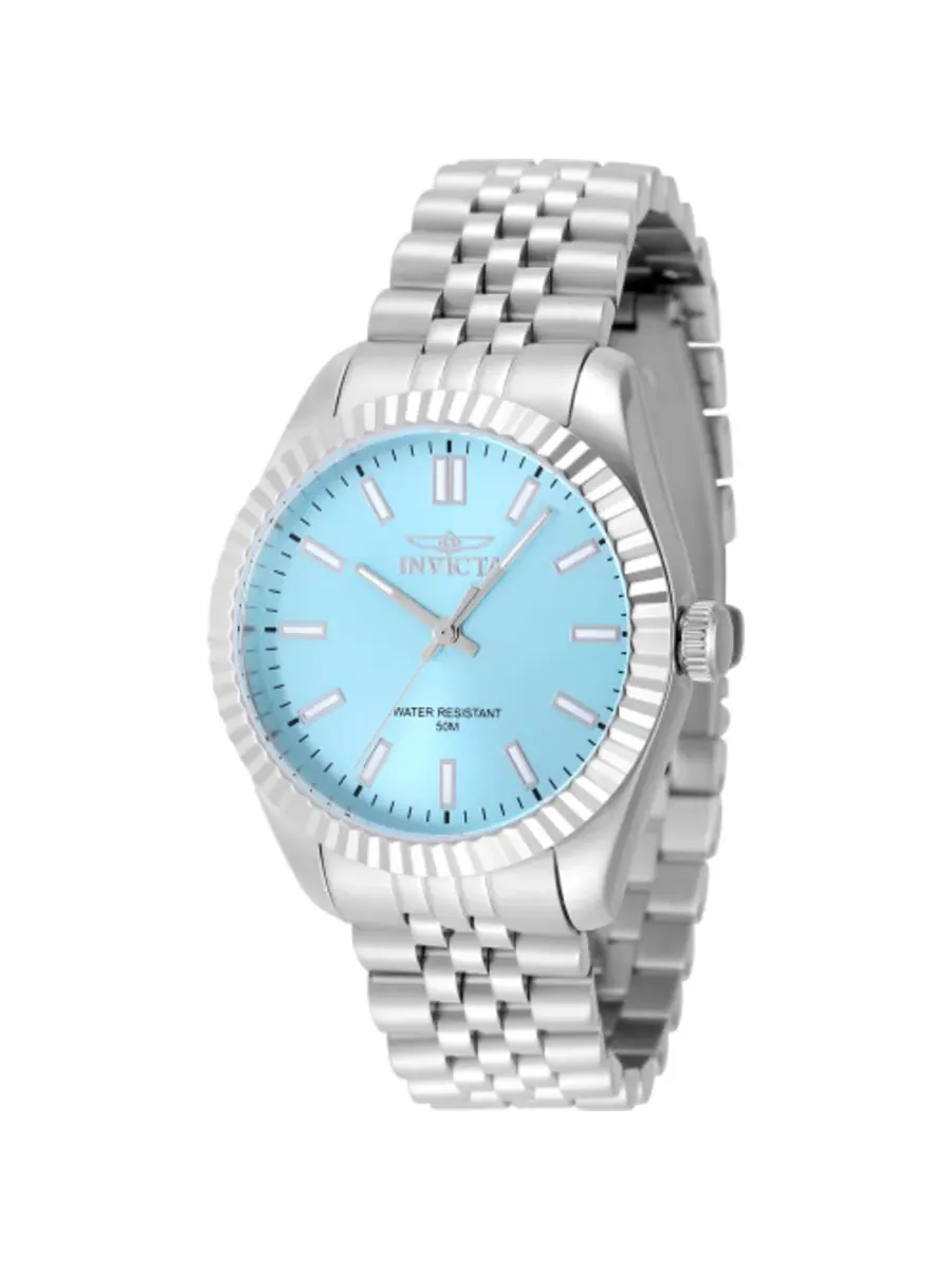 Женские кварцевые часы Invicta Specialty с бриллиантами и циферблатом цвета Tiffany Blue, артикул 48907 — изображение 1 из 1