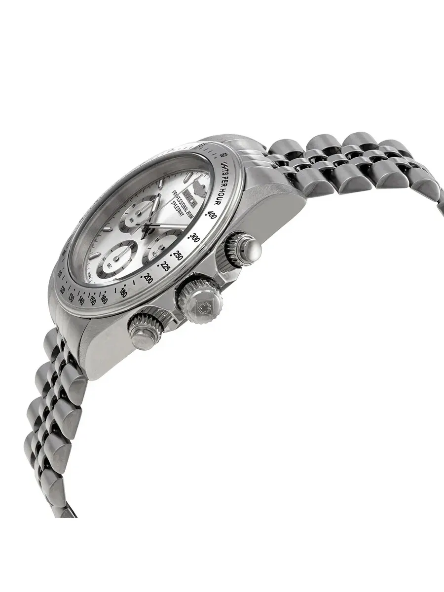 Мужские часы Invicta Speedway Chronograph с кварцевым механизмом и серебристым циферблатом 30988 — изображение 2 из 3