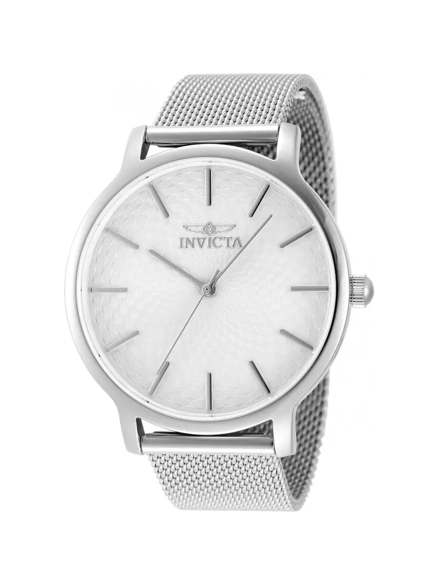 Женские часы Invicta Wildflower Quartz с серебристым циферблатом 48972 — изображение 1 из 1, оттенок серебряный