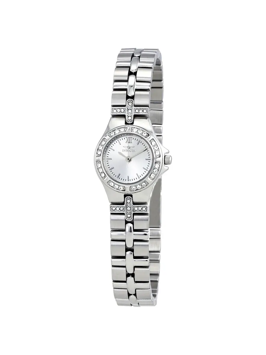 Женские часы Invicta Wildflower с серебристым циферблатом и корпусом из нержавеющей стали 0132 — изображение 1 из 4