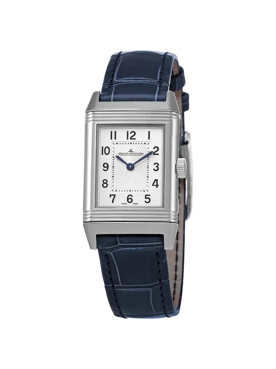 Женские часы Jaeger LeCoultre Reverso Small Classic с ручным подзаводом Q2608440 — серебристый
