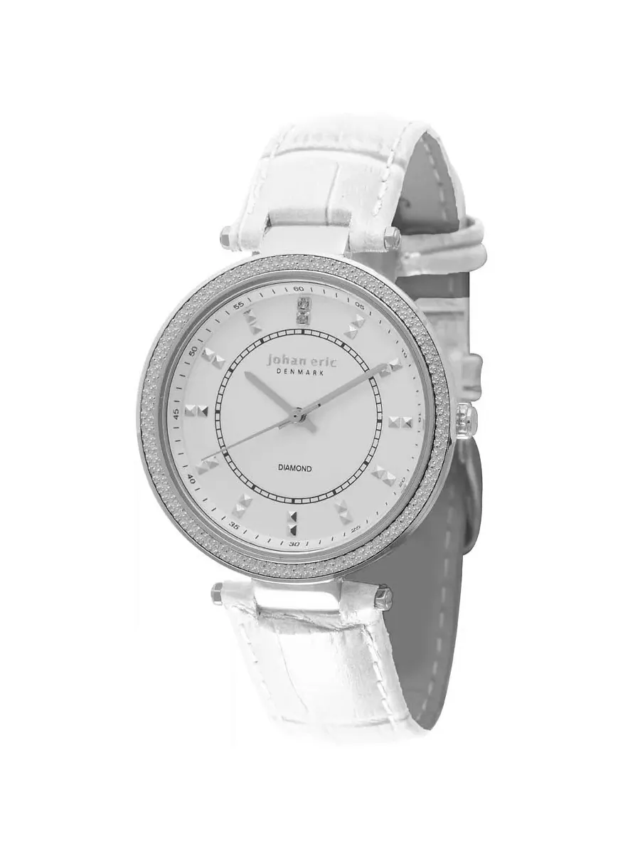 Женские часы Johan Eric Ballrup White Dial JE1000B-04-001 — серебристый